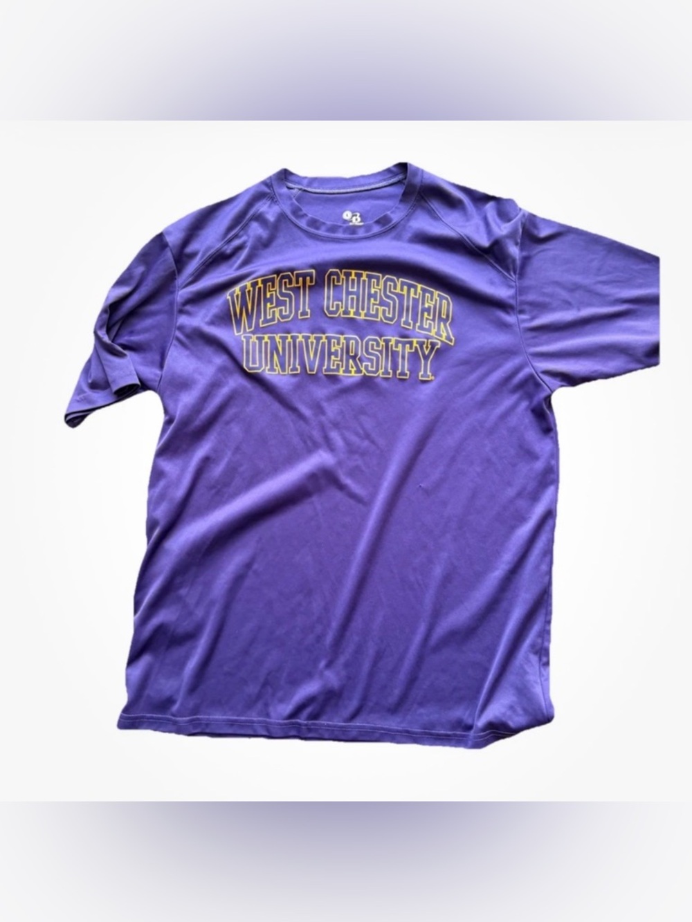 West Chester University Men's Purple Short-Sleeve Crew Tee